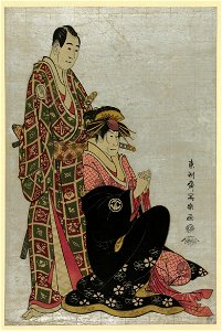 Sharaku (1794) Sawamura Sōjūrō and Segawa Kikunogō (compressed)