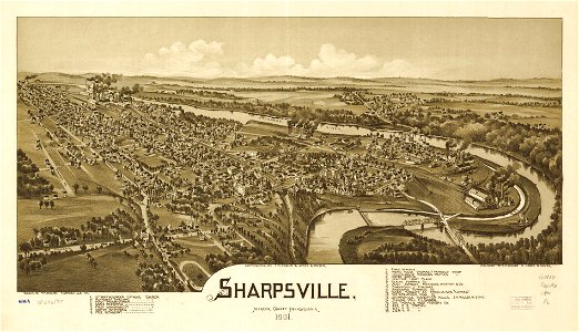 Sharpsville, Mercer County, Pennsylvania 1901. LOC 75696537