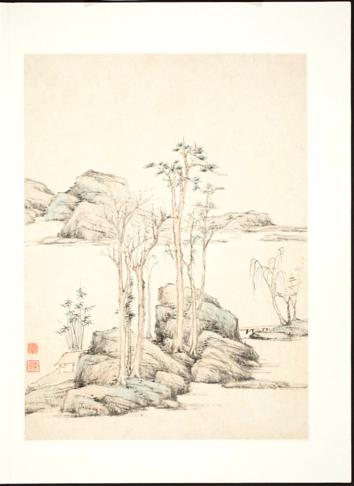 Shen Shichong - Landscapes After Old Masters - 78.46.8 - Detroit Institute of Arts