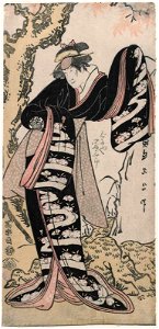 Sharaku (1794) Nakayama Tomisaburō I as the cowherd Ofude