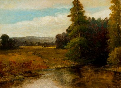 Pastoral Scene by Aaron Draper Shattuck