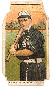 Sheehan, Portland Team, baseball card portrait LCCN2007685579