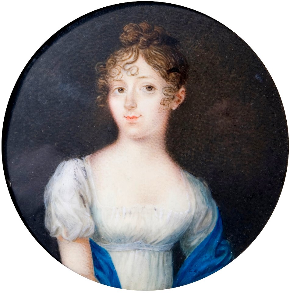 Seweryna z Potockich Sobańska ok. 1815