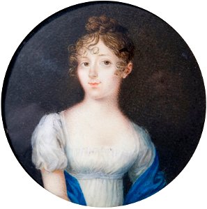 Seweryna z Potockich Sobańska ok. 1815