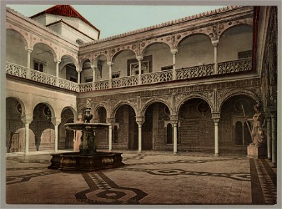Sevilla. Patio de la Casa de Pilatos LCCN2017660793