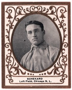 Sheckard, Chicago Cubs, baseball card portrait LCCN2007683737