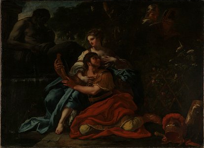 Daniel Seiter - Armida and Rinaldo - NG.M.01946 - National Museum of Art, Architecture and Design