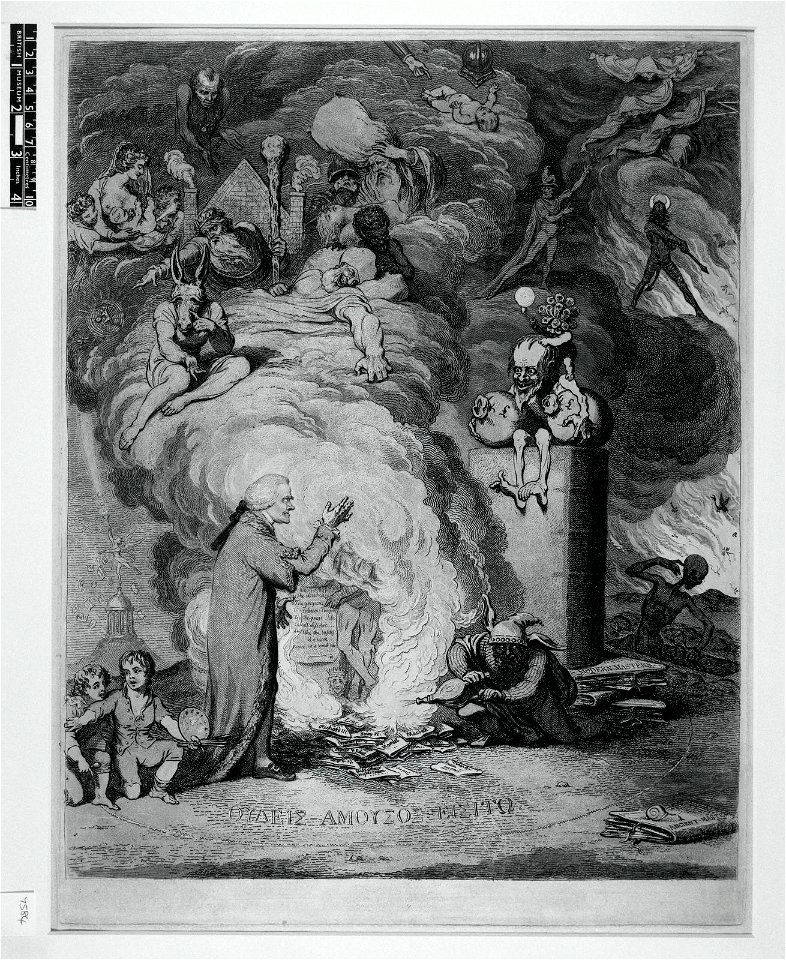 Shakespeare sacrificed; -or- the offering to avarice (BM 1868,0808.5871)