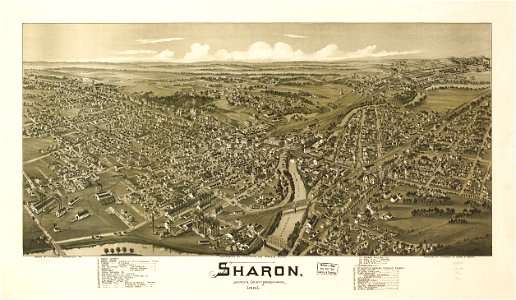 Sharon, Mercer County, Pennsylvania 1901. LOC 75696536