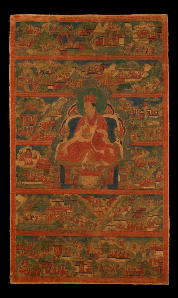 Sharmapa Lama, Chodag Yeshe Palzang, the 4th Shamar Rinpoche (1453-1554) - Google Art Project
