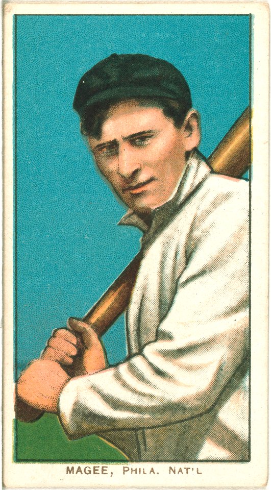 Sherry Magee, Philadelphia Phillies, baseball card portrait LCCN2008676529