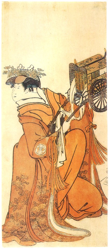 Sharaku (1794) Segawa Kikunojō III as Hanazono, wife of Ōtomo no Kuronushi