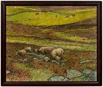 Sheep in a Dell (Nils Kreuger) - Nationalmuseum - 18887