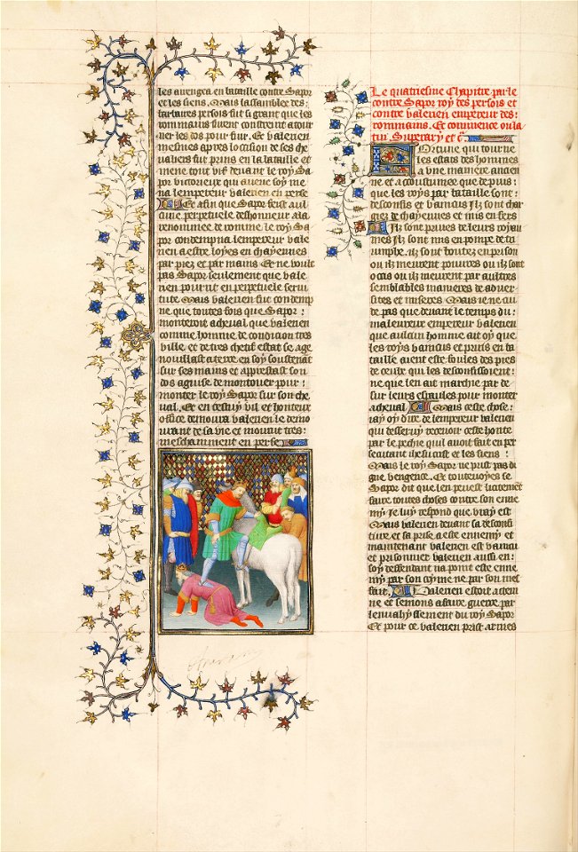 Shapur, King of Persia, Humiliates the Roman Emperor Valerian - Google Art Project