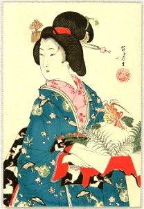 Shinnen by Mizuno Toshikata