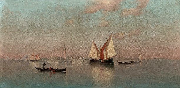 Along Venetian Waters by Warren Sheppard