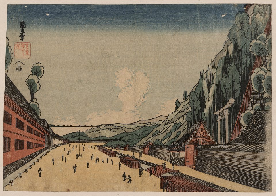 Shiba atagoyama no zu LCCN2009615333