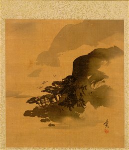 Shibata Zeshin - Leaf from Album of Seasonal Themes, Quail in Grass - 1990.130.h - Cleveland Museum of Art