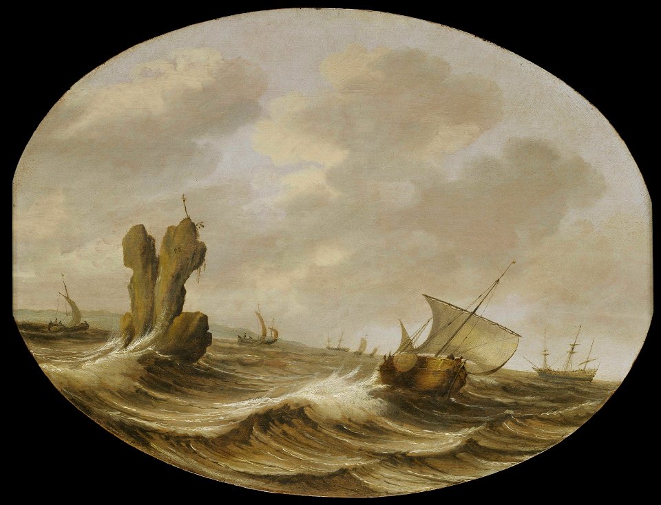 Shipping in a Breeze Off a Rock RMG BHC0822