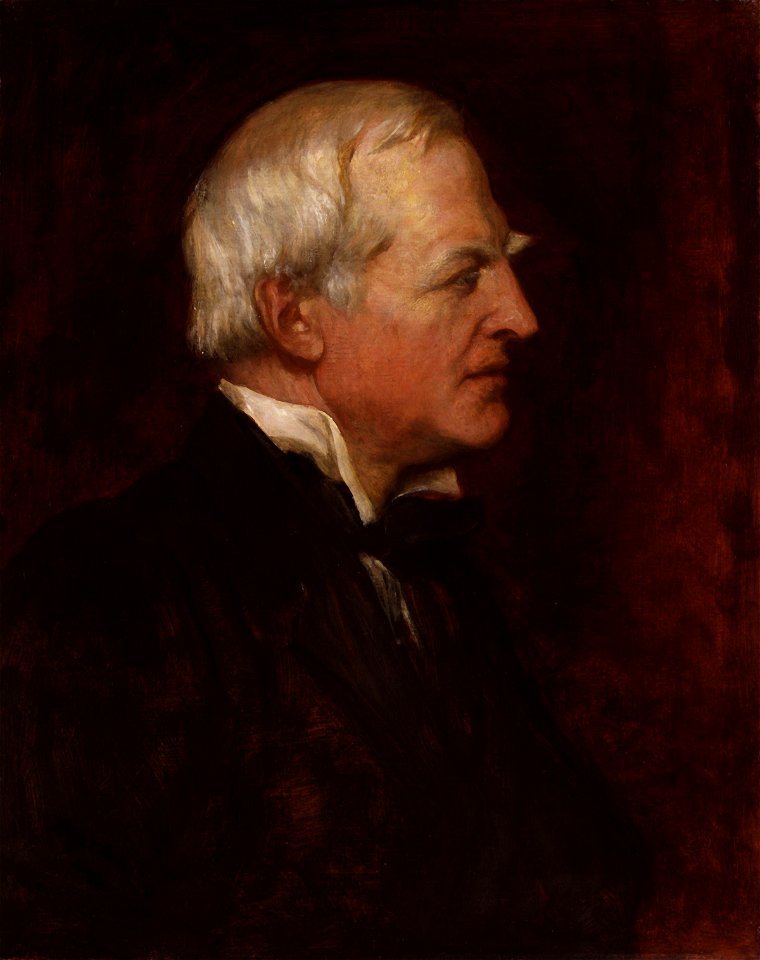 Robert Lowe, 1st Viscount Sherbrooke by George Frederic Watts