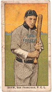Shaw, San Francisco Team, baseball card portrait LCCN2007685586