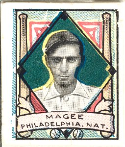Sherry Magee, Philadelphia Phillies, baseball card portrait LCCN2007683843