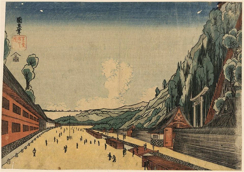 Shiba atagoyama no zu LCCN2009615333