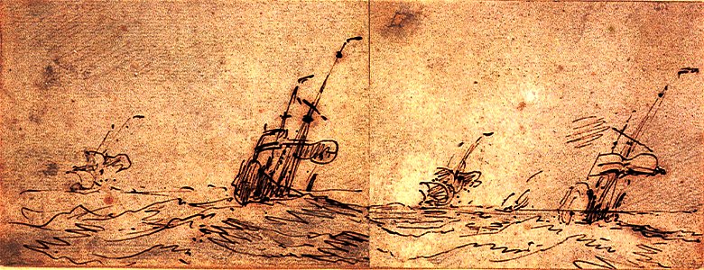 Ships in a gale RMG PV5283