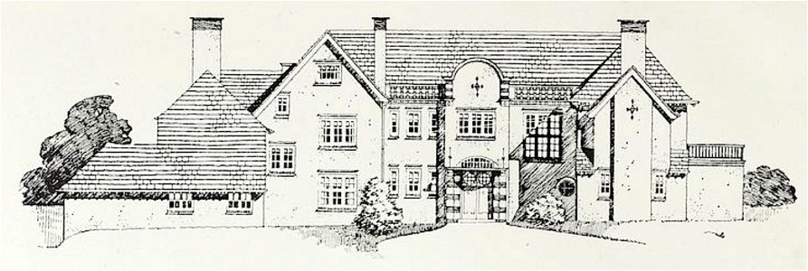 Shepheards Hurst, Outwood (front elevation)