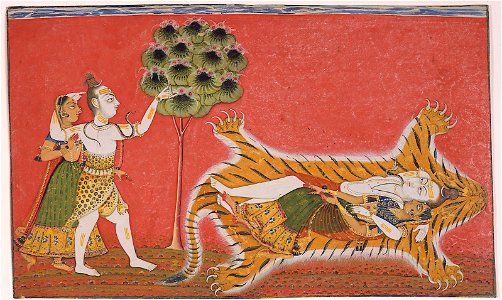 Shiva, Ever Solicitous of His Other Half (6125060324)