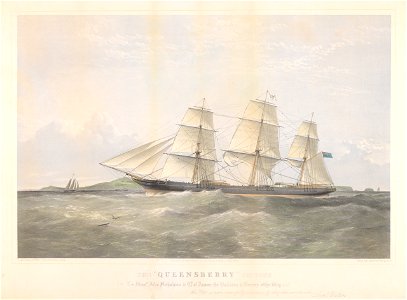 Ship Queensberry - John Nicholson and Co of Annan, the Builders and Owners of the Ship RMG PY8556