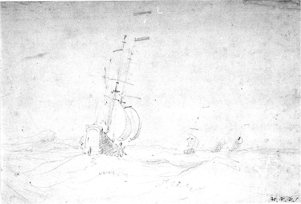 Ships reaching along a coast with a fair sea running RMG PW6999
