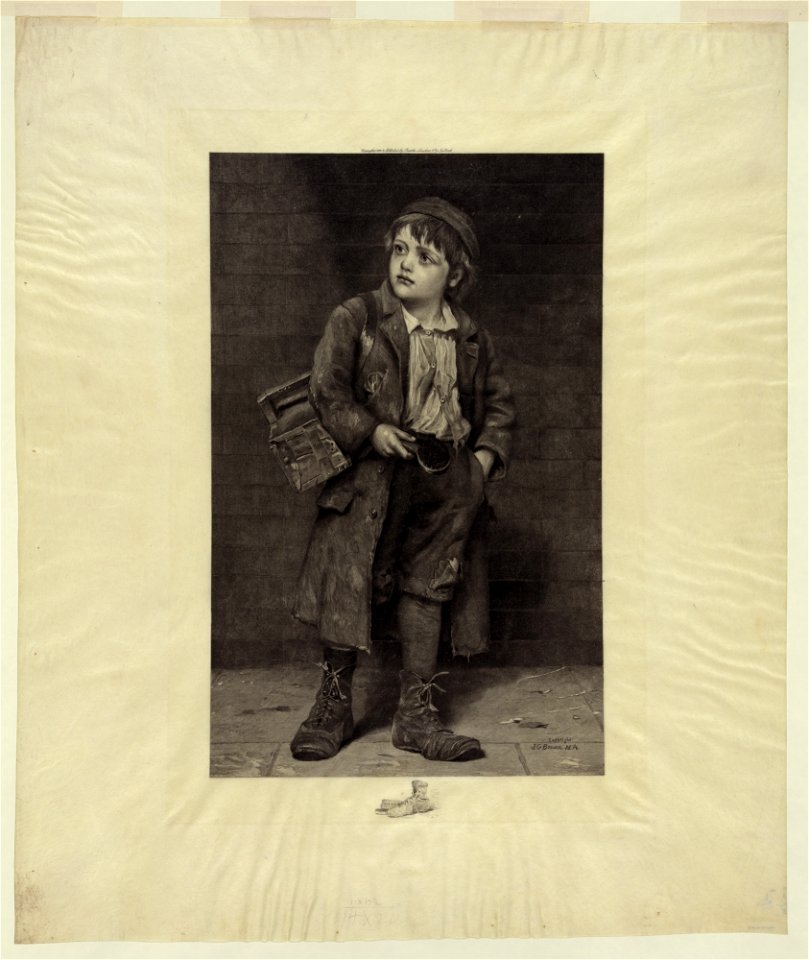 Shoe-shine boy) - J.G. Brown N.A LCCN2012645533