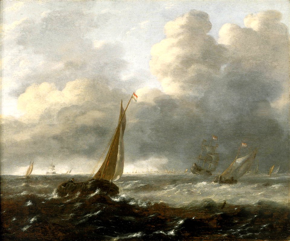 Shipping in a Stormy Sea RMG BHC2299