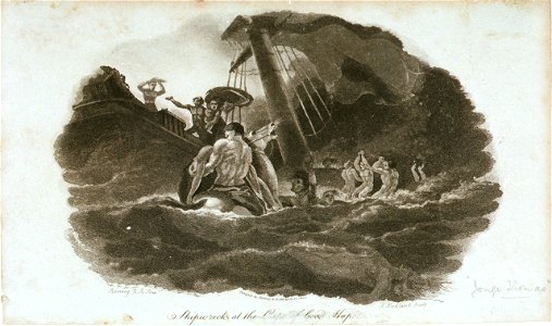 Shipwreck at the Cape of Good Hope RMG PU6345