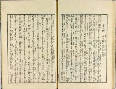 Shunshoku hatsune no ume 春色初音之六女 (Spring Colours- First Cry of the Warbler on the Plum (or Spring Passions- First Cries of Six Women)) (BM OA+,0.463.1-3 19)