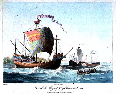 Ships of the Reign of King Edward the 4th, 1482 RMG PU0284