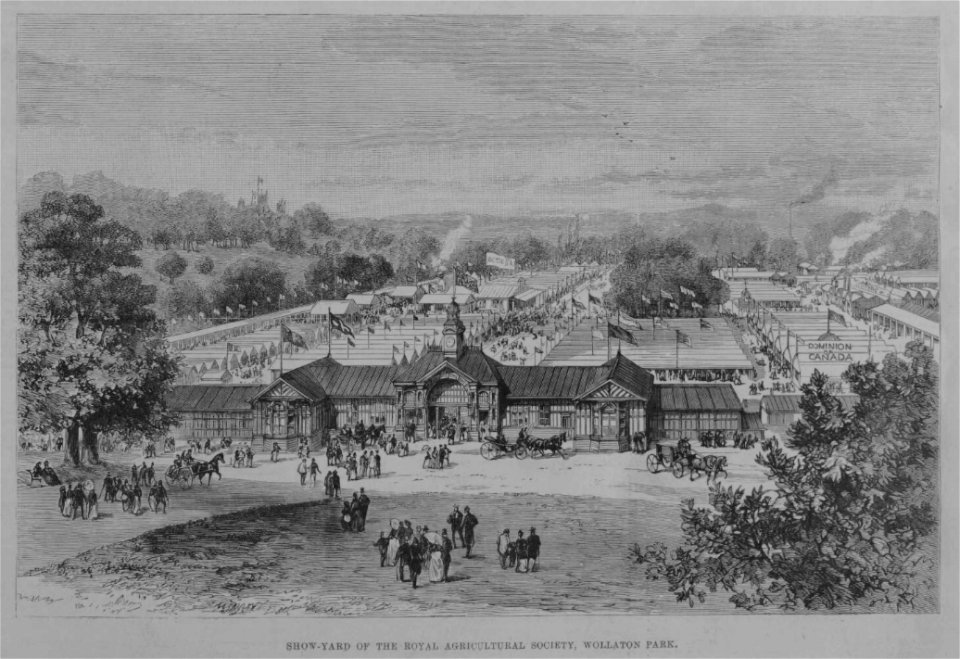 Show-ground of the Royal Agricultural Society, Wollaton Park