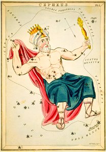 Sidney Hall, Cepheus, 1825