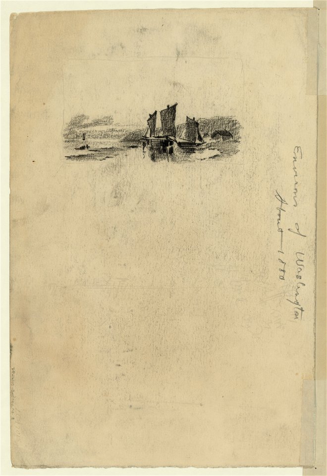 Side view of a house and outbuildings in Washington LCCN2004661662