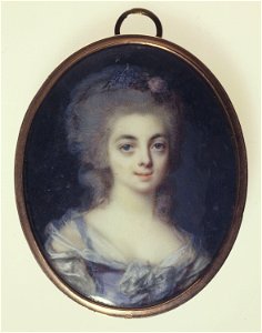 Sicard, Louis-Marie (dit Sicardi) - Portrait d'une jeune femme - J 755 - Musée Cognacq-Jay. Free illustration for personal and commercial use.