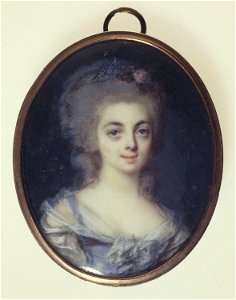 Sicard, Louis-Marie (dit Sicardi) - Portrait d'une jeune femme - J 755 - Musée Cognacq-Jay