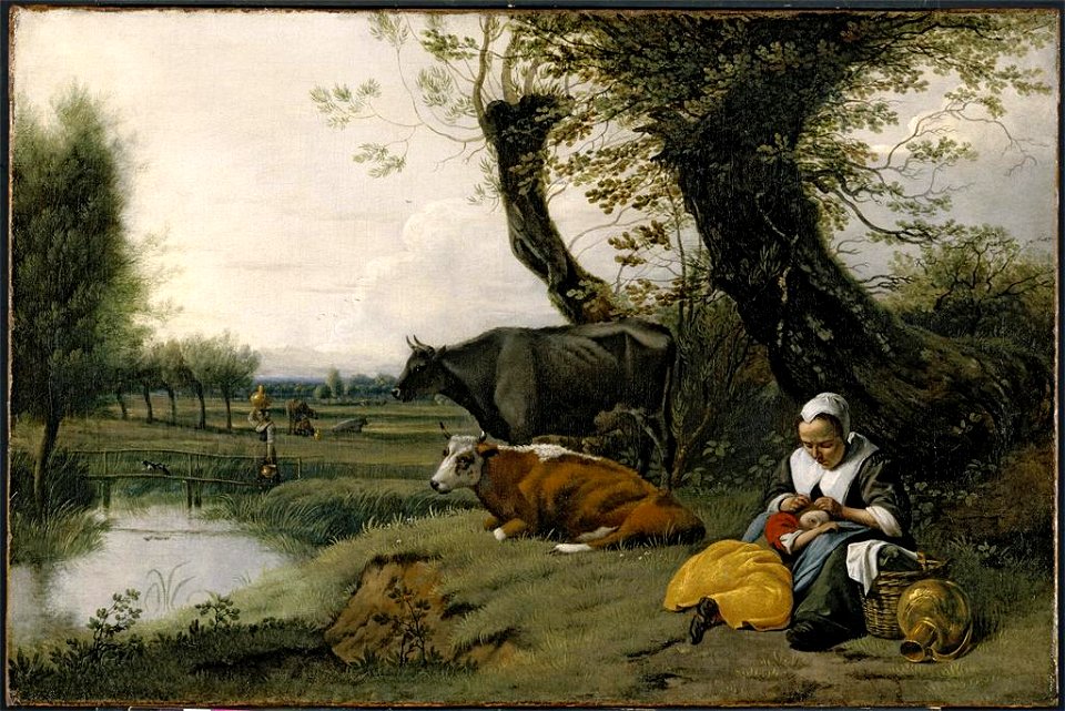 Siberechts, Jan - Pastoral Scene - c. 1665-70