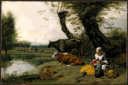 Siberechts, Jan - Pastoral Scene - c. 1665-70