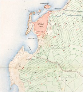 Sidon region in Renan's Mission de Phénicie