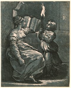 Sibyl reading - R. LCCN2008678911