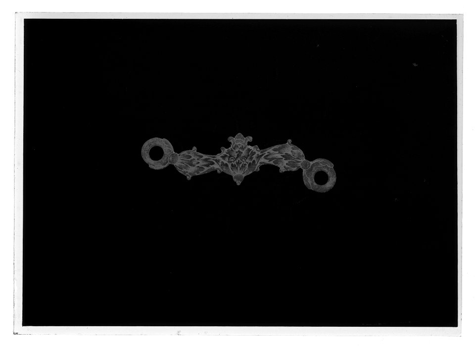 Sidbleck flintlåswenderpistol - Livrustkammaren - 18208-negative