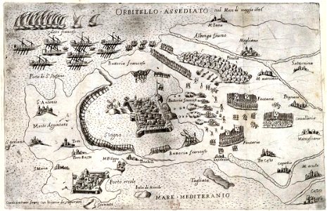 Siege d Orbetello 1646