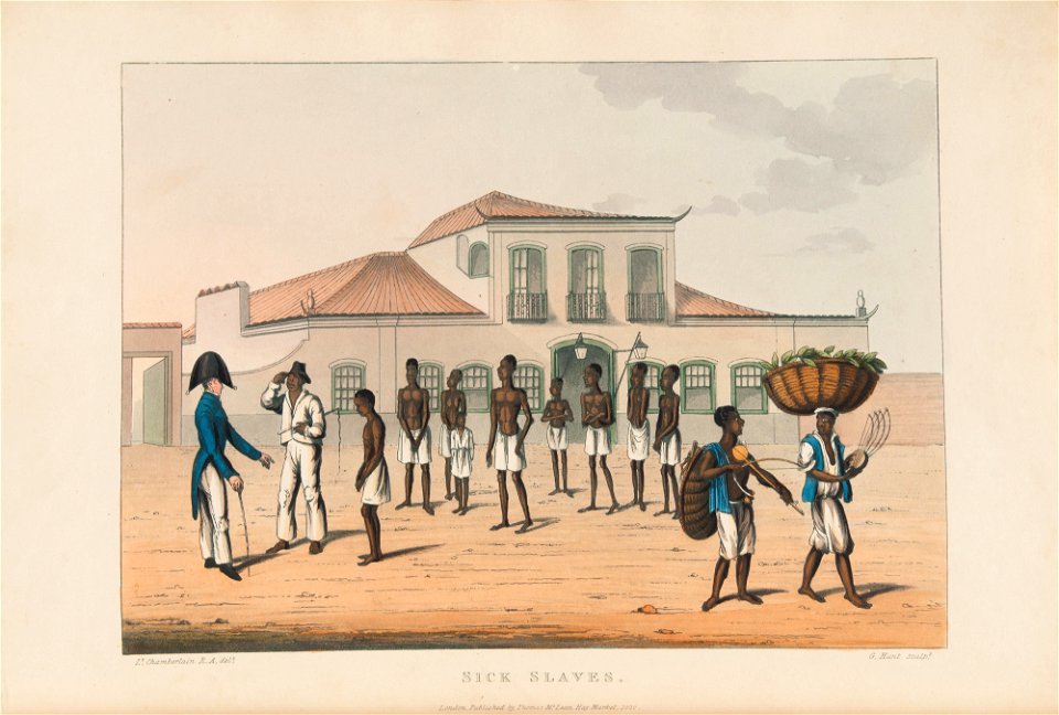 Sick Slaves (2), da Coleção Brasiliana Iconográfica