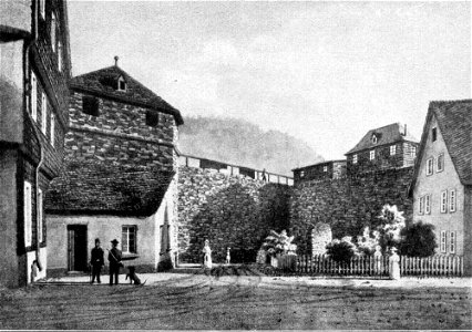 Siegen Loehrtor 1850 Wilhelm Scheiner